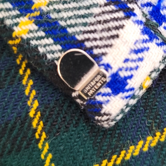 Vintage Celtic Wool Midi Length Kilt - Green & Blue Plaid, UK made. - Picture 5 of 7